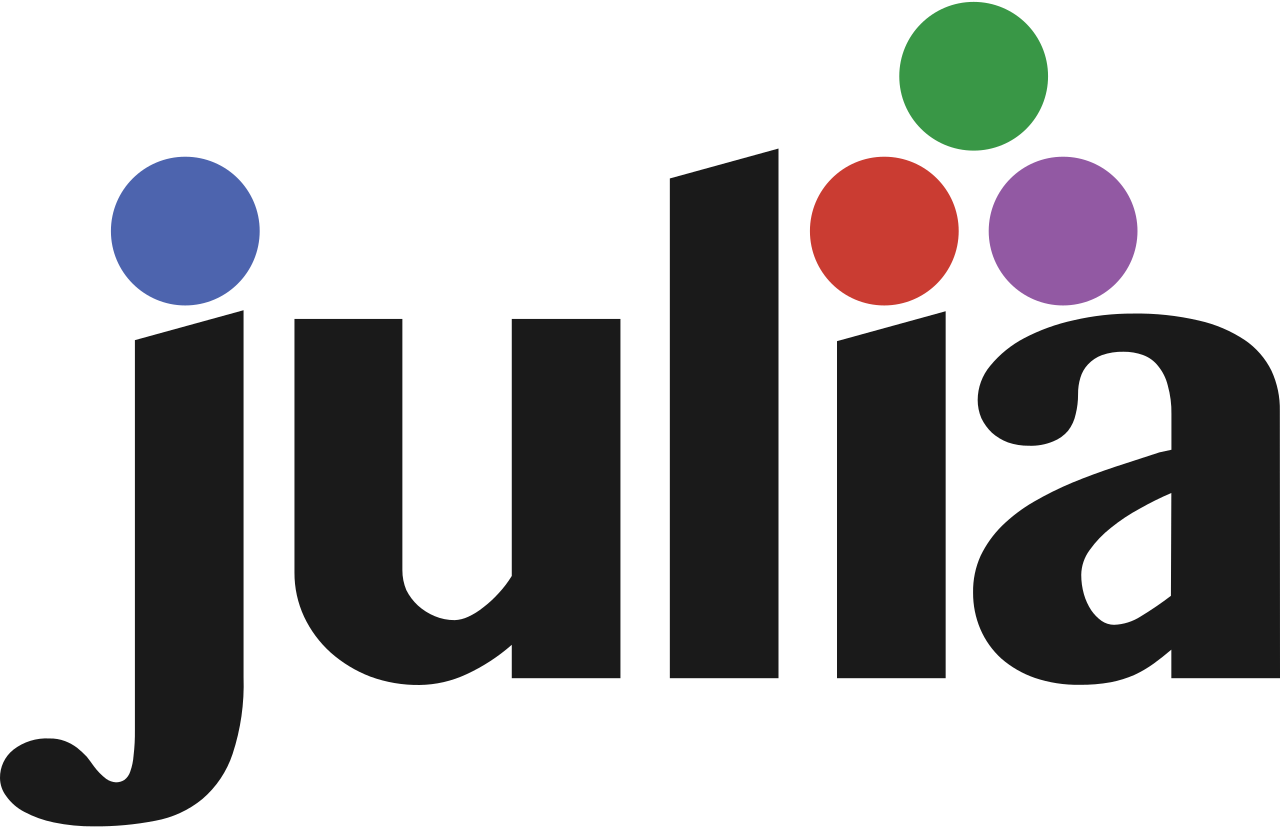 Logo of Julia programming language