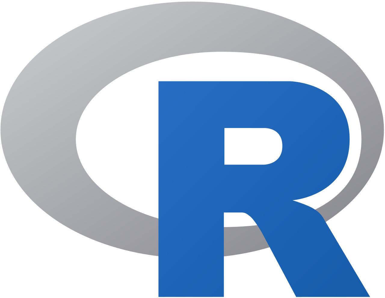 Logo of R programming language